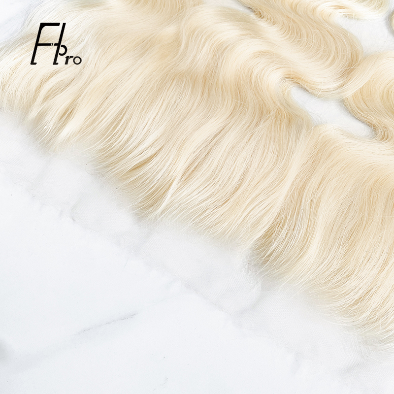 Wholesale 13x4 HD Lace Frontal 613# Body Wave Virgin Hair Unprocessed Hair